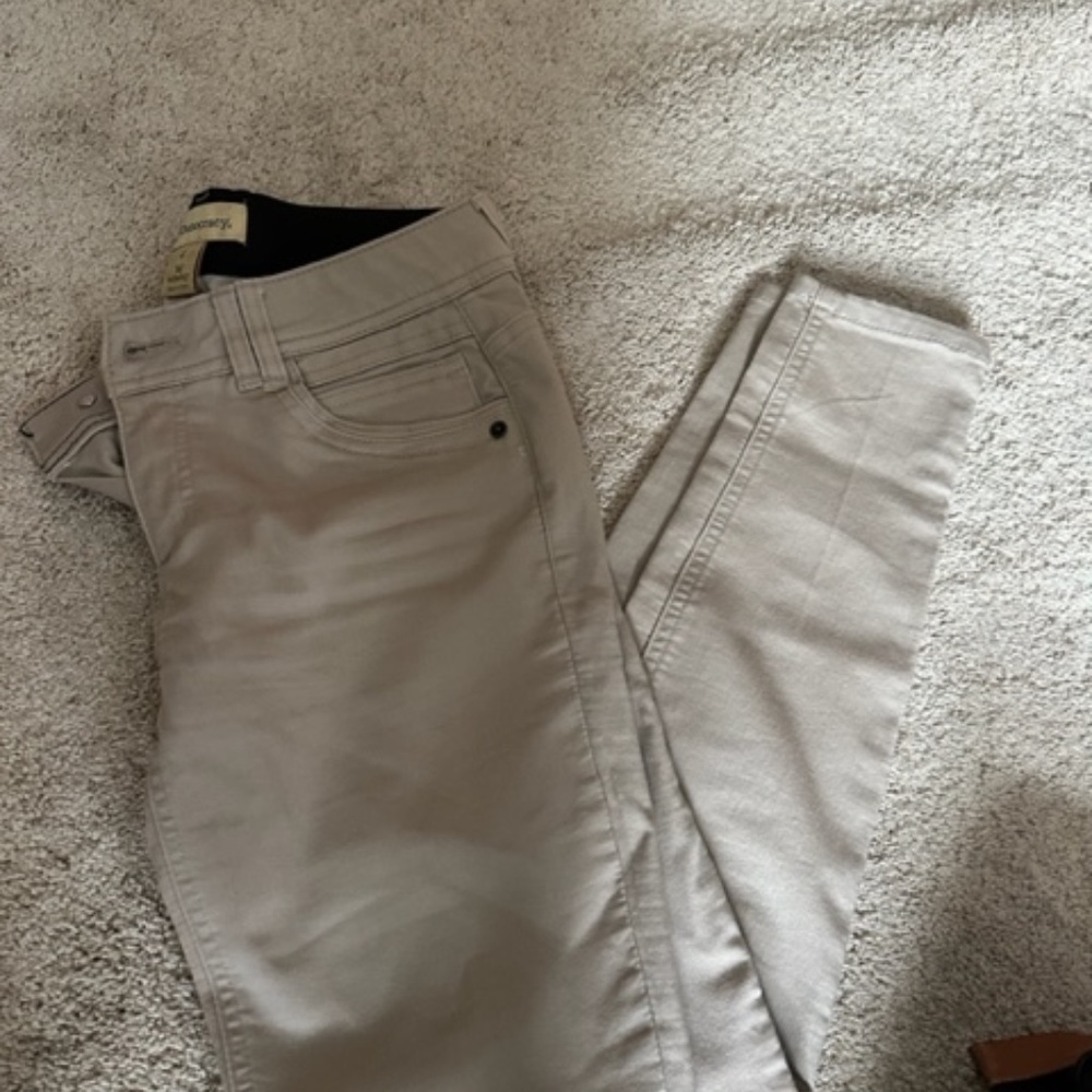 Beige Democracy jean style pants